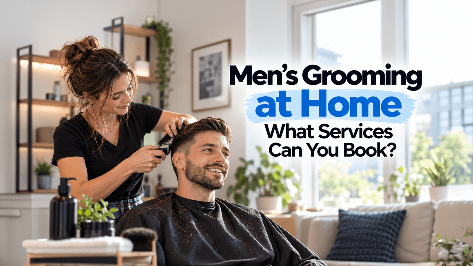 men's grooming at home