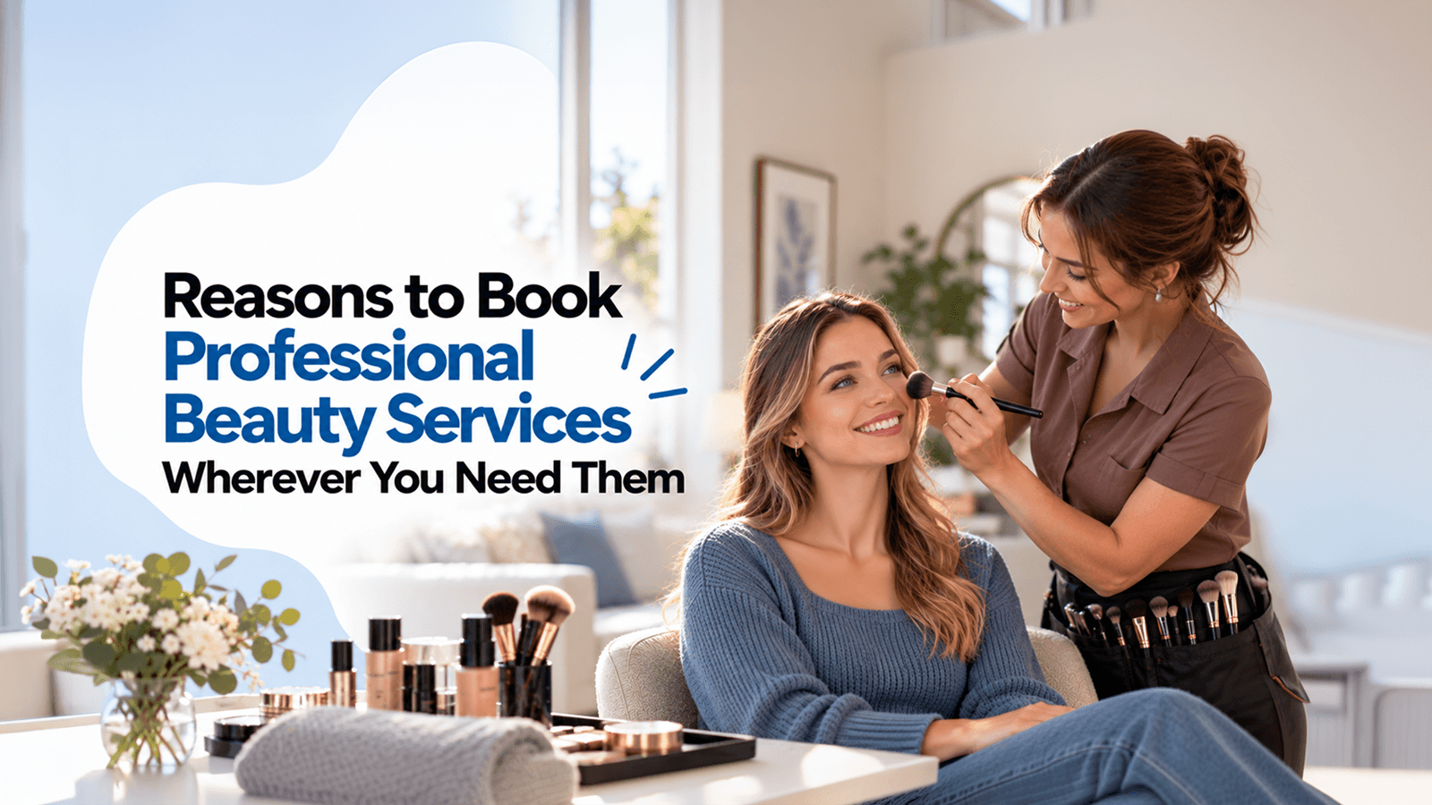 Reasons to Book Professional Beauty Services Wherever You Need Them